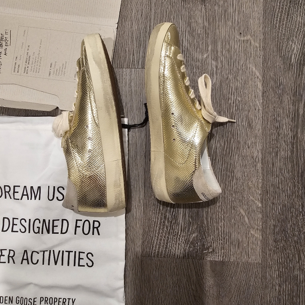 Golden goose super star size 6 gold - Picture 8 of 15